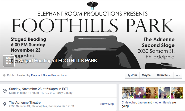 Foothills Park event