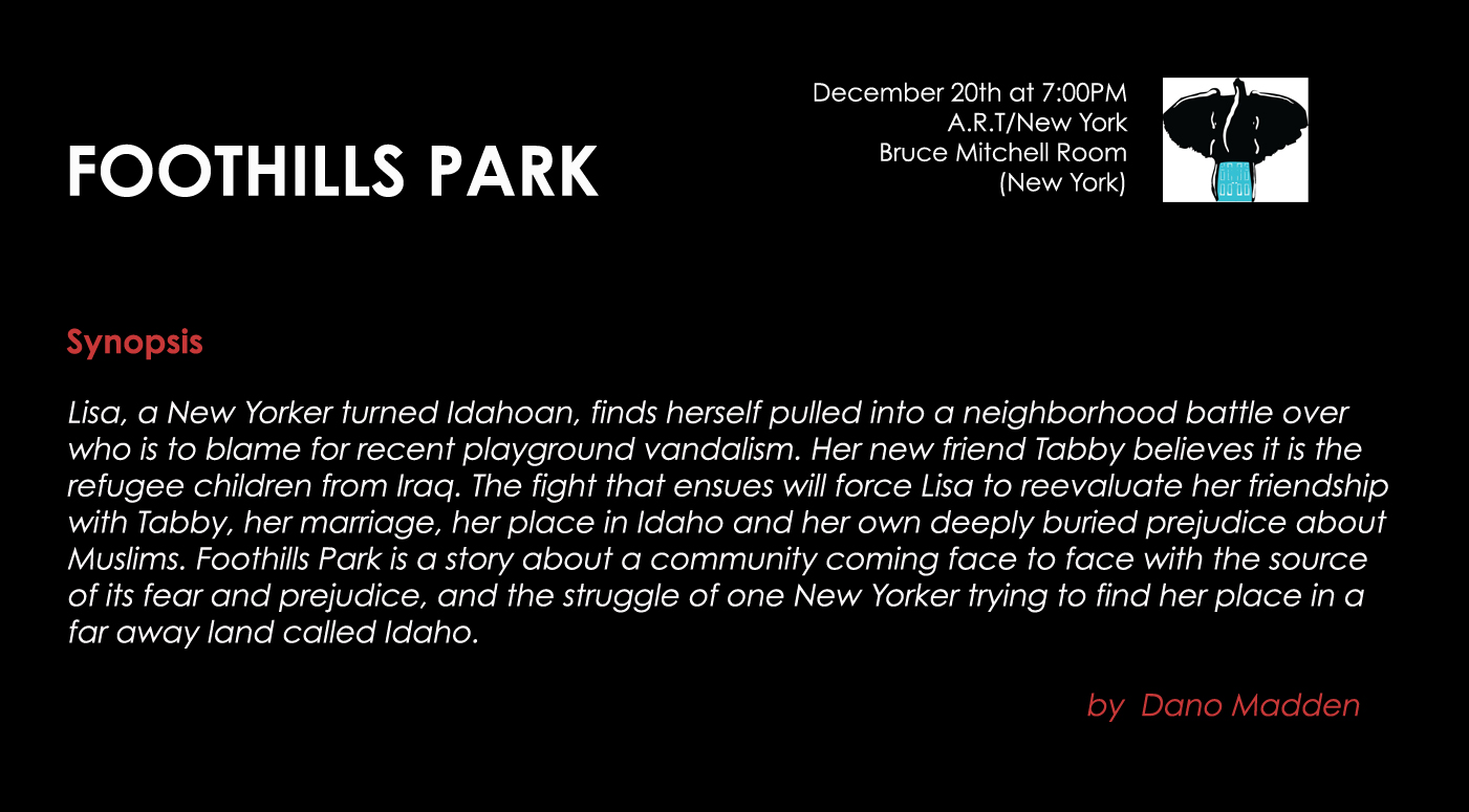FoothillsPark_Synopsis